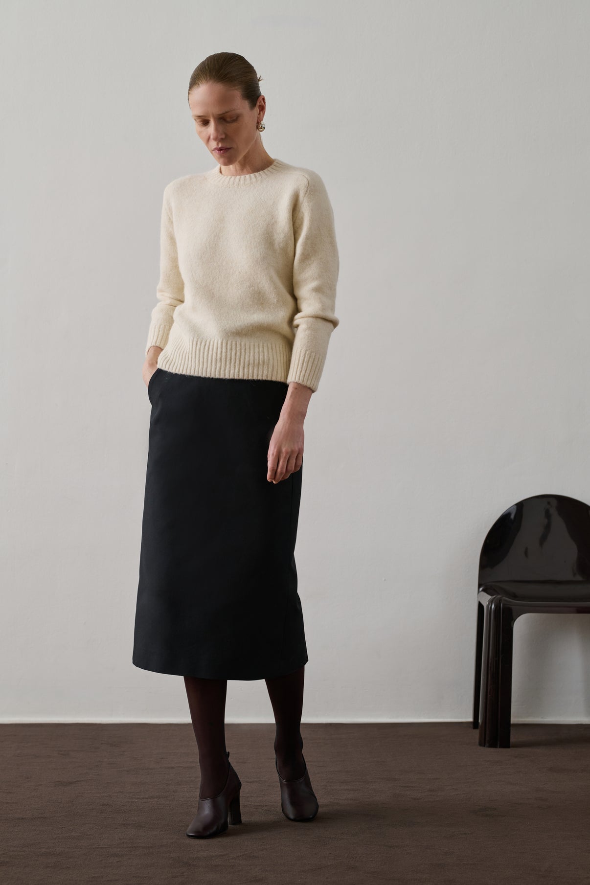 Pull Envie - Ecru - Femme vue 1
