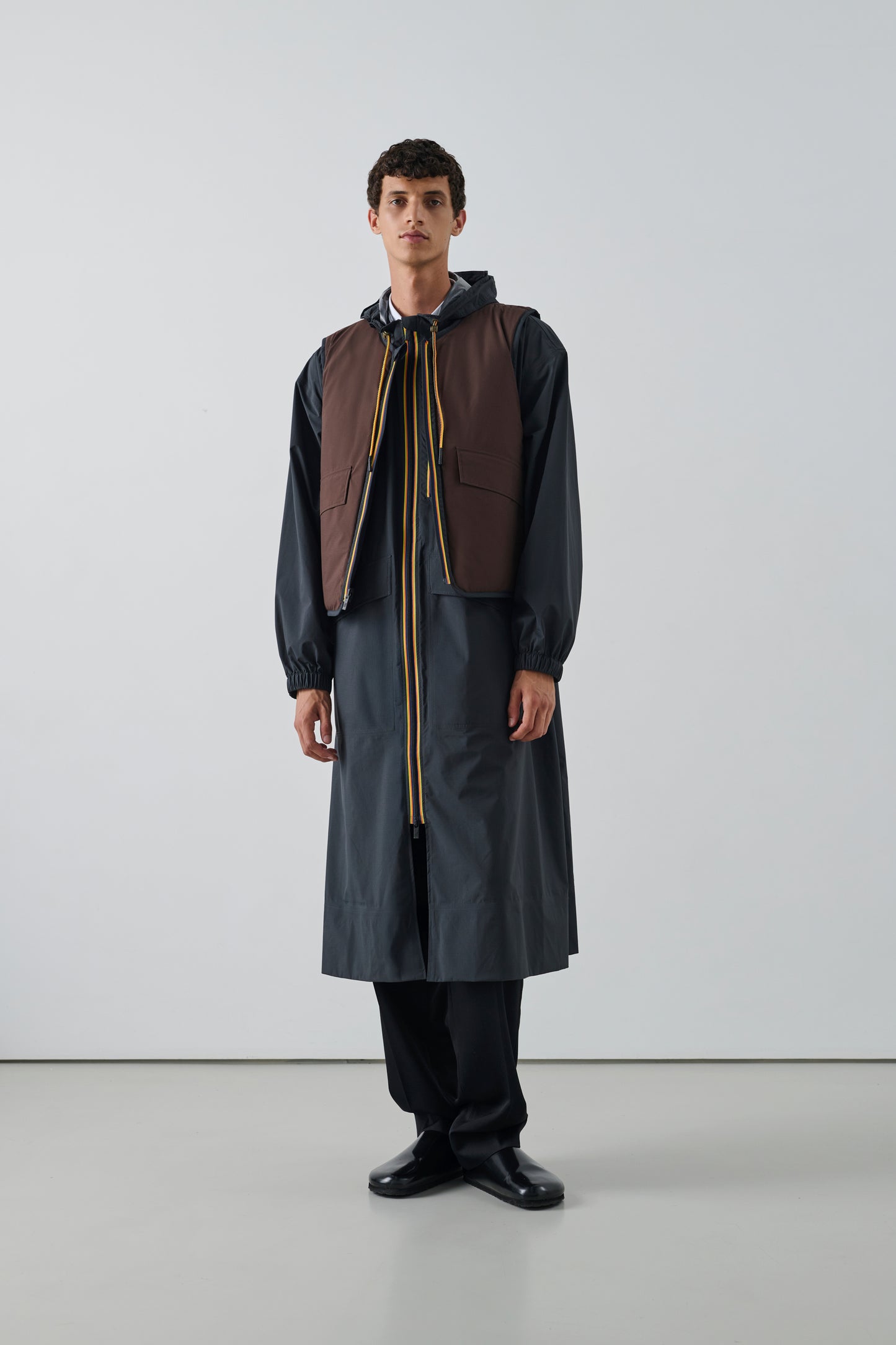 Blouson Wes - Anthracite/Chocolat - Femme